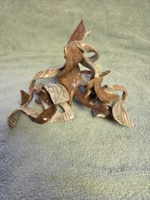 Unique Abstract Glazed Clay Art Pottery Statue-Flowing Ribbons 