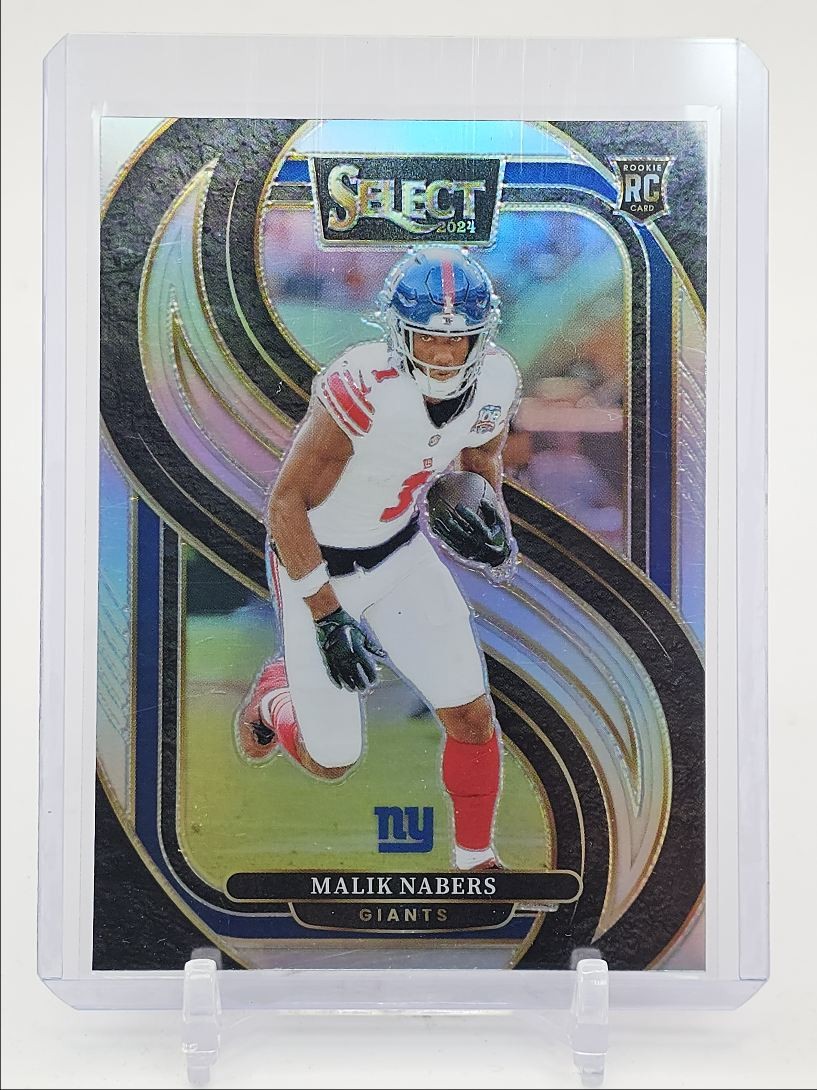 MALIK NABERS 2024 SELECT PREMIER LEVEL ROOKIE SILVER PRIZM RC Q5760