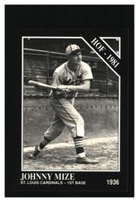 1991 Conlon Collection #53 Johnny Mize St Louis Cardinals NM-MT
