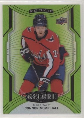 2020-21 Upper Deck Allure Sp Green Quartz 95/99 Connor McMichael Rookie RC 0gx0