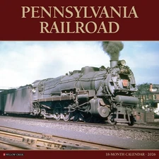 Pennsylvania Railroad 2026 12" x 12" Wall Calendar (free shipping)