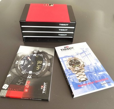 Tissot Uhrenbox Clock Box mit Booklet + Collection Katalog