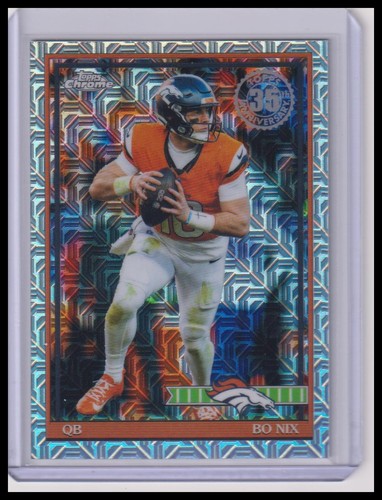 2026 Topps Flagship #91TC-31 Bo Nix 1991 Topps Football Chrome
