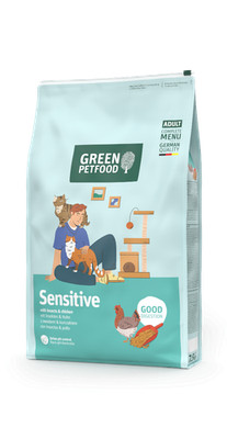 Green Petfood Sensitive with Insects & Chicken 300g