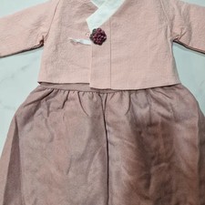 Pink Girl Hanbok Set for Girls Size 8kg-11kg Pre-Owned