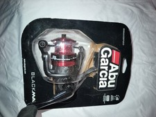 Abu Garcia BlackMax 20 Spinning Reel, 3+1 Bearings, 5.1:1 Gear, Front Drag, Bla…