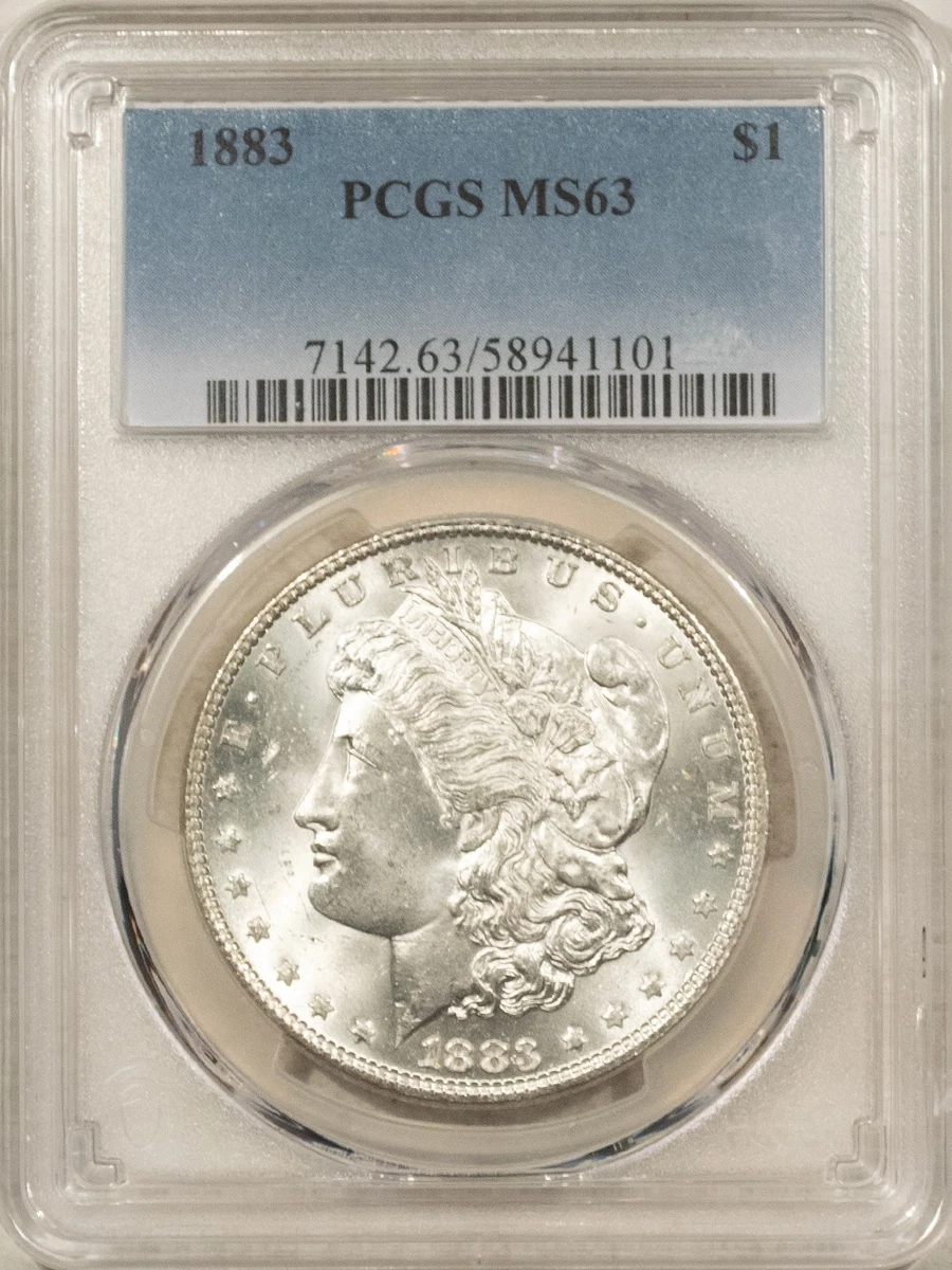 MS 63 Graded 1883 Year Morgan US Dollars (1878-1921) for sale | eBay