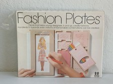 Tomy FASHION PLATES Vintage 1978 Design Toy Set New Sealed SEE NOTE