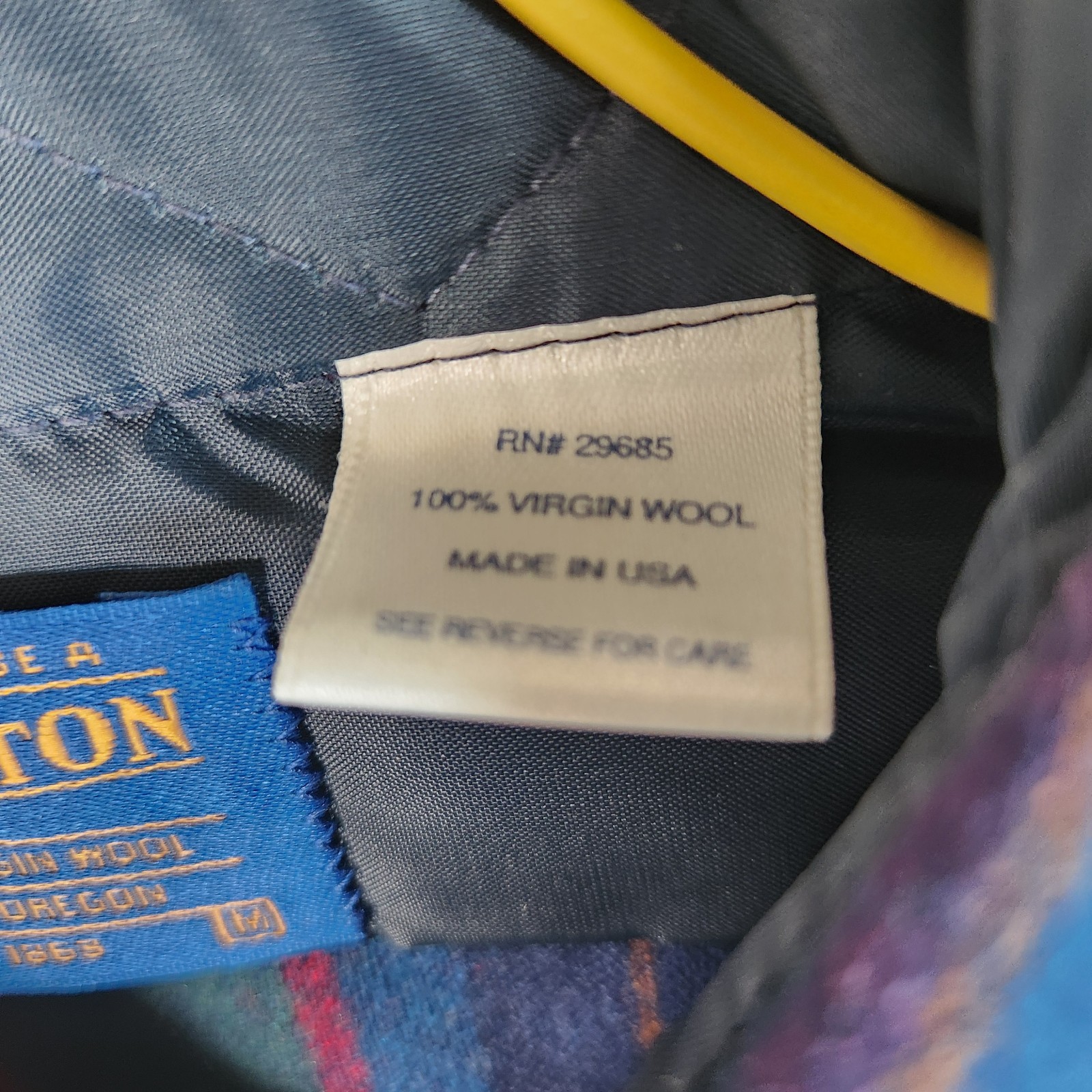 Vintage Pendleton Button Down 100% Virgin Wool Sh… - image 3