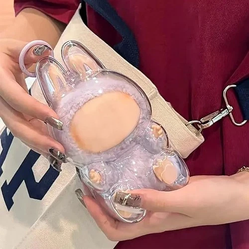 Funda/Funda Protectora Transparente de Peluche para La Bobo The Monsters - Muñeca No Incluida - Imagen 4 de 21