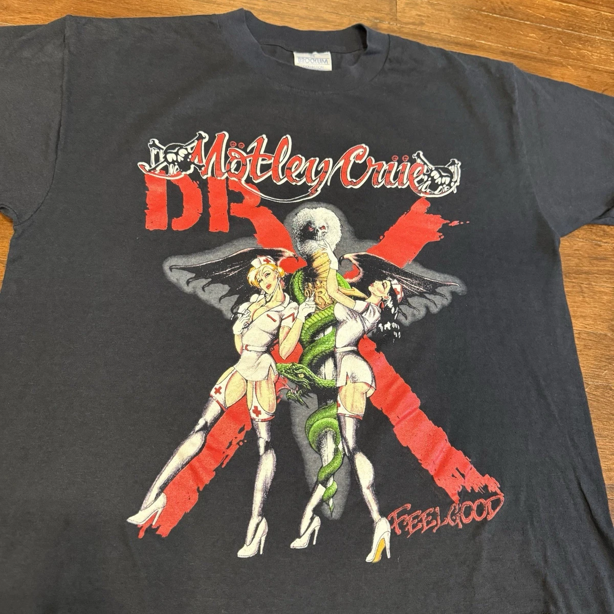 Motley Crue Dr Feelgood Shirt In Men's Vintage T-Shirts for sale