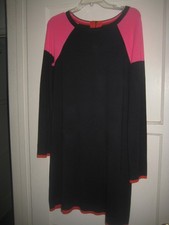 Eliza J Color Block Sweater Dress- Size L