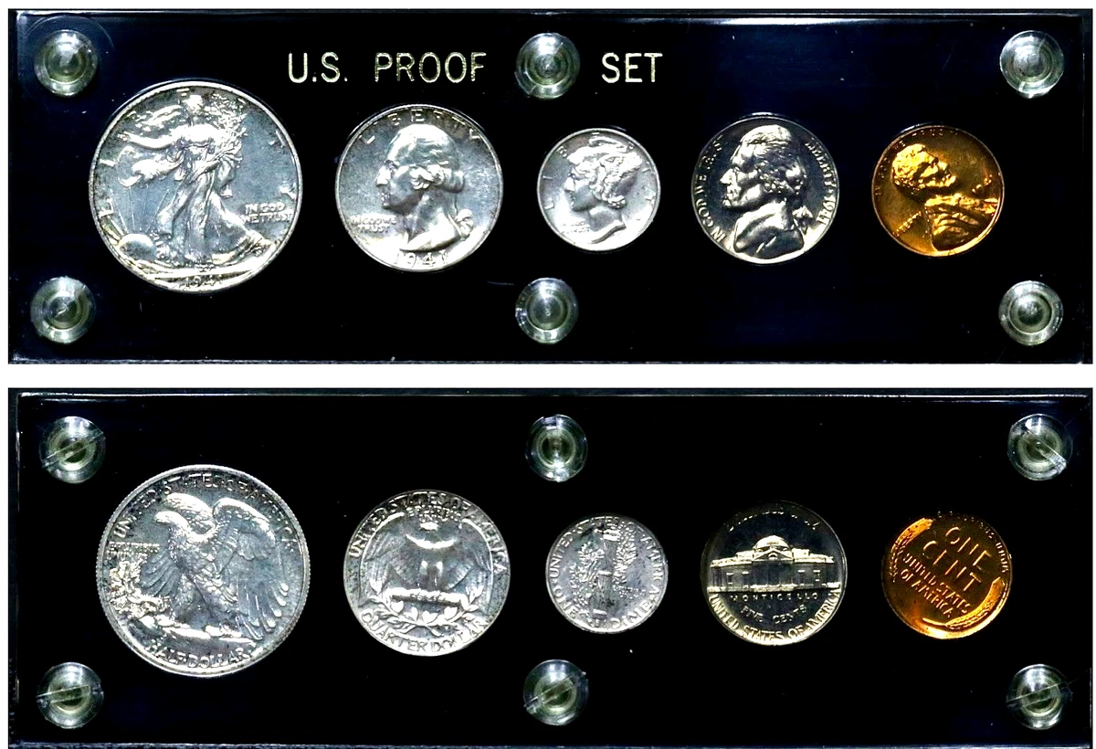 Proof 1941 Year US Coin Proof Sets for sale | eBay