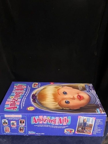 RARE! Playmates 1999 Blonde AMAZING ALLY Interactive Doll & BONUS TEA SET New - Picture 3 of 10