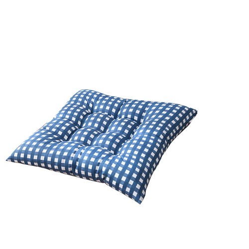 Chair Cushion Seat Pad Dining Room Garden Kitchen Chair Seat Tie On Gingham Home - Picture 7 of 18