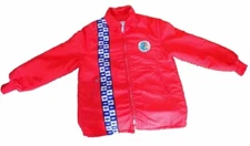 60's-70's Vintage Chevrolet Bowtie Racing Jacket GM Chevy Coat Large Size  COOL!