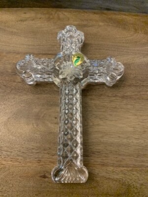 Waterford Crystal 8.5” Hanging Cross | eBay