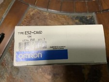 OMRON Industrial Temperature Sensor E52-CA6D Brand New US SELLER