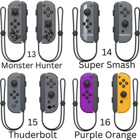 Nintendo Switch/OLED Hall Effect Never Drift Wireless JoyCons -With Wrist Straps