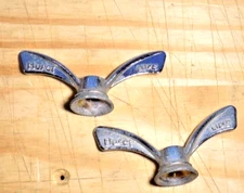 HURET Luke BICYCLE WHEEL Wing Nuts Pair of NUTS