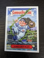 James Outman Topps Garbage Pail Kids x MLB Series 3 GPK C Variation 21c