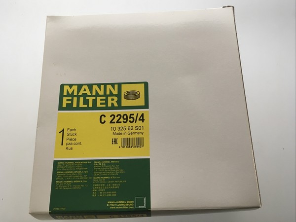 Mann Luftfilter FüR Div. Seat Ibiza Skoda Fabia Roomster VW Polo 9N Fox (B9)-image