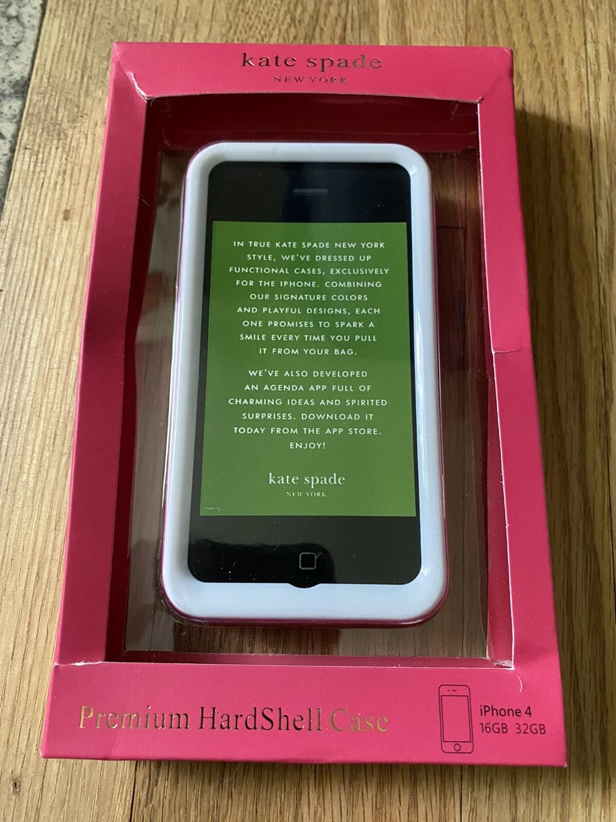 Kate Spade New York Premium Hard Shell Case For Iphone 4 Confetti.