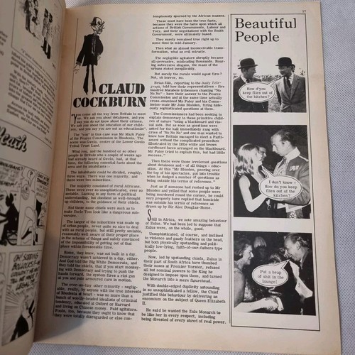 Vintage Private Eye Magazine; 28th January 1972 - Satirical, Humour, Politics - Picture 4 of 5