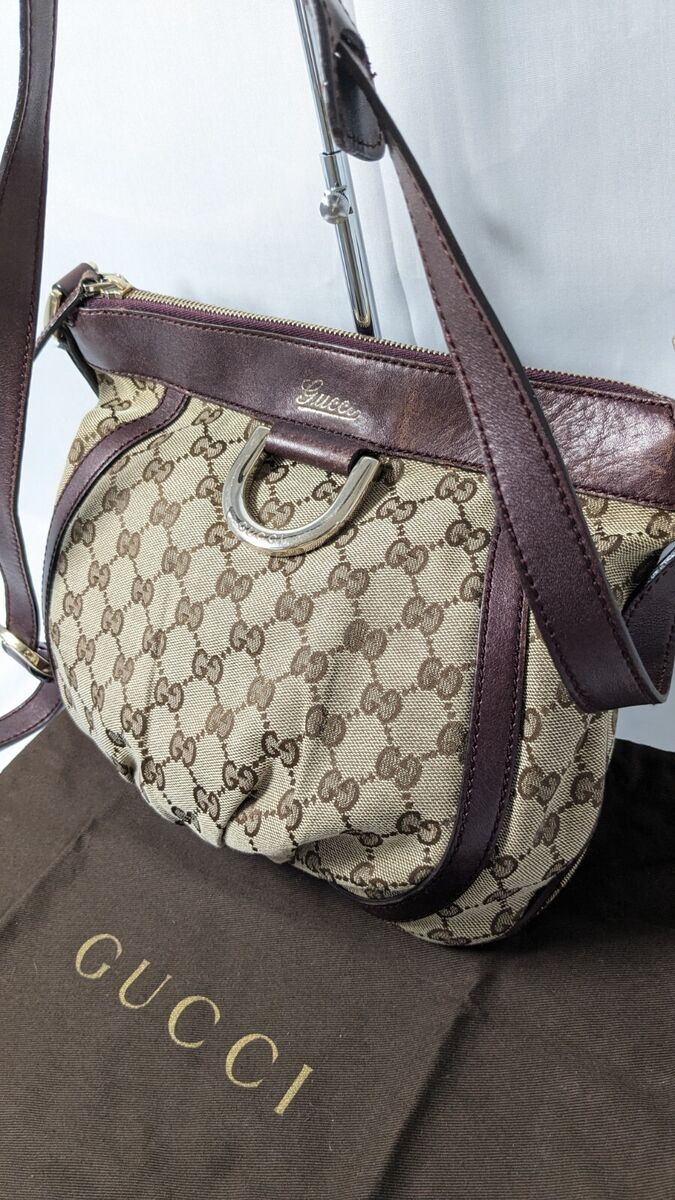 GUCCI Bag Shoulder bag Beige / Brown GG Canvas 203257 200047 GUCCI Bag Shoulder bag Beige / Brown GG Canvas 203257 200047