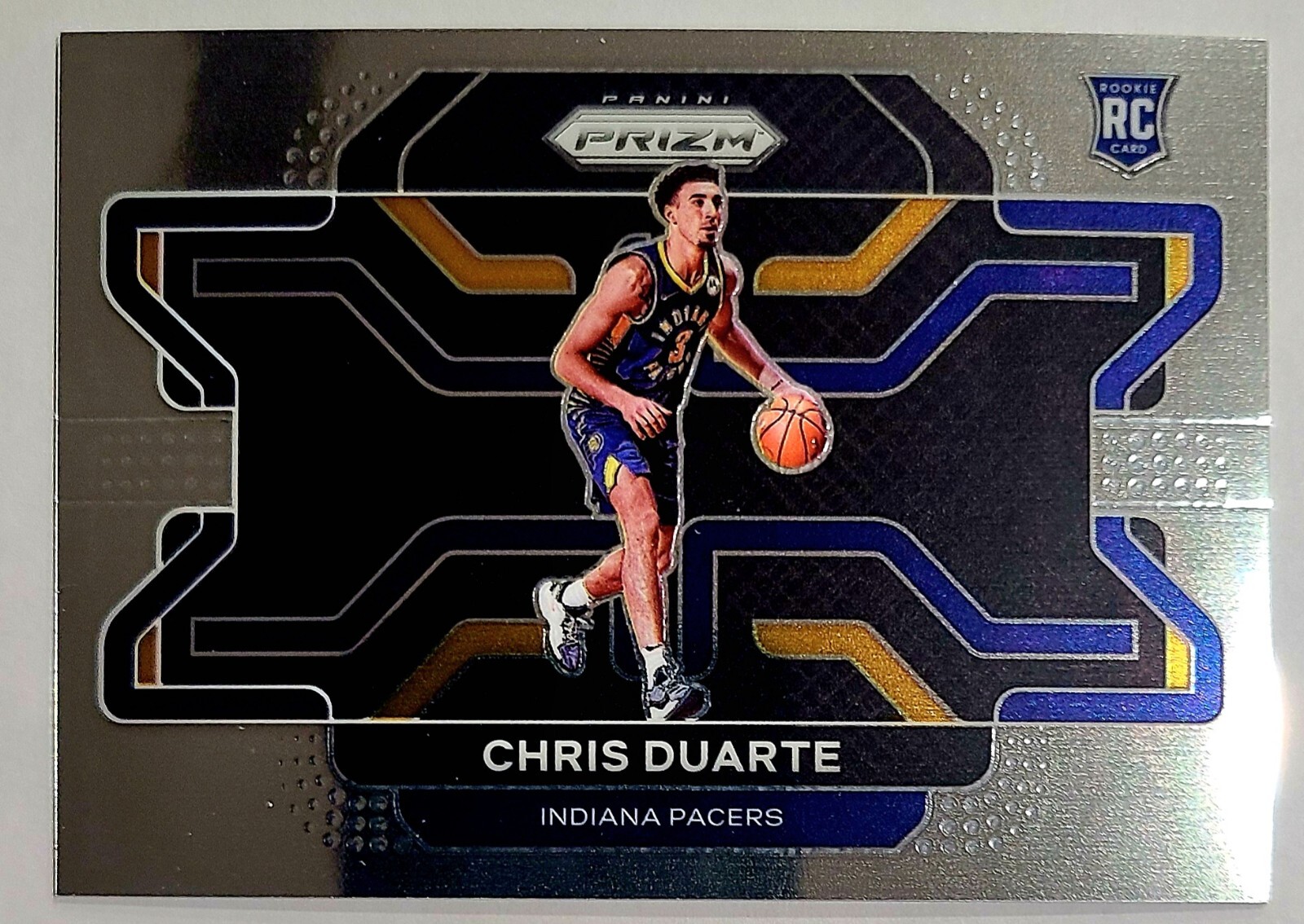 Chris Duarte 2021-22 Panini Prizm Rookie Variations RC #315 Indiana Pacers