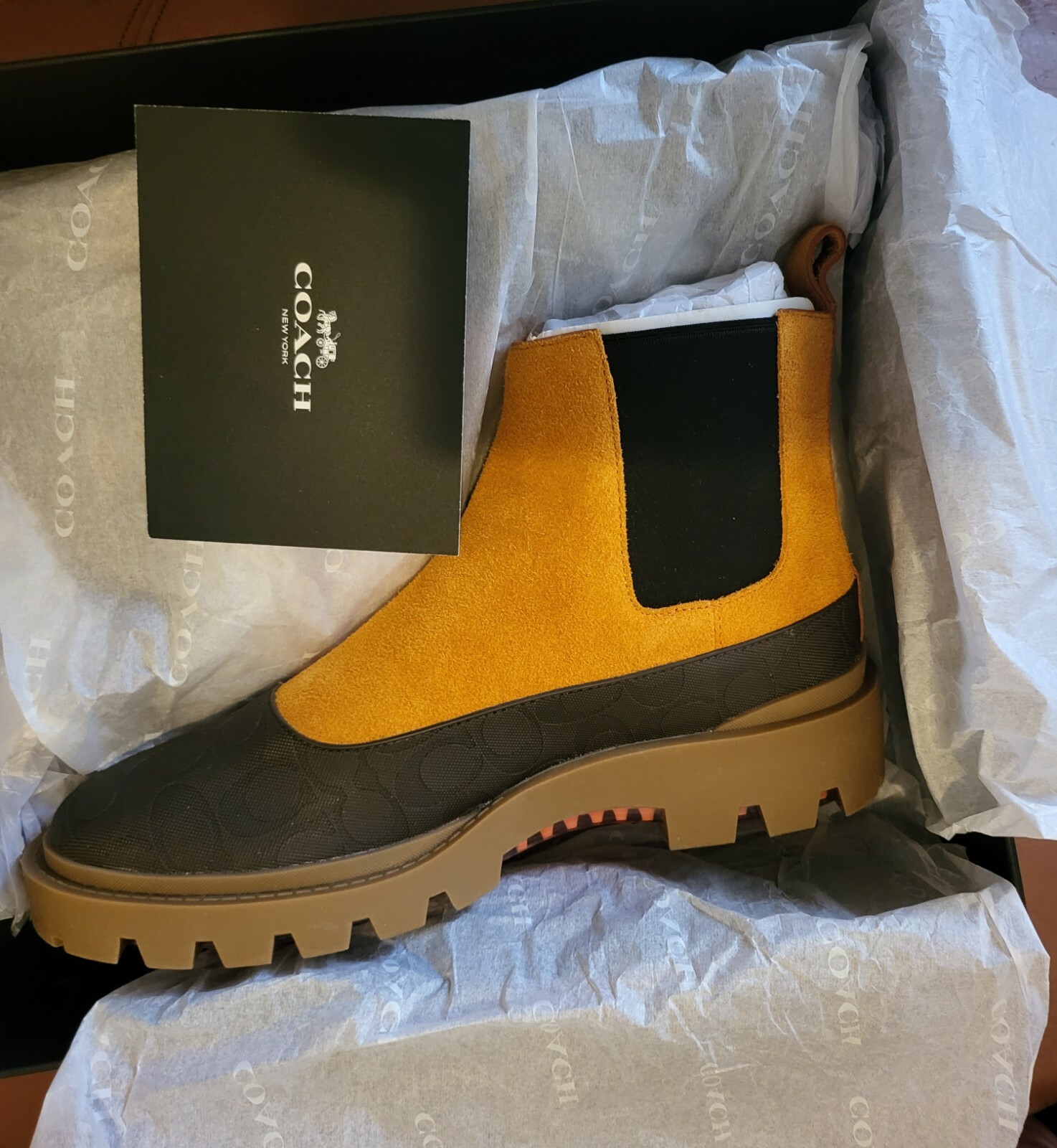 Coach, Mens Citysole Chelsea Waterproof 