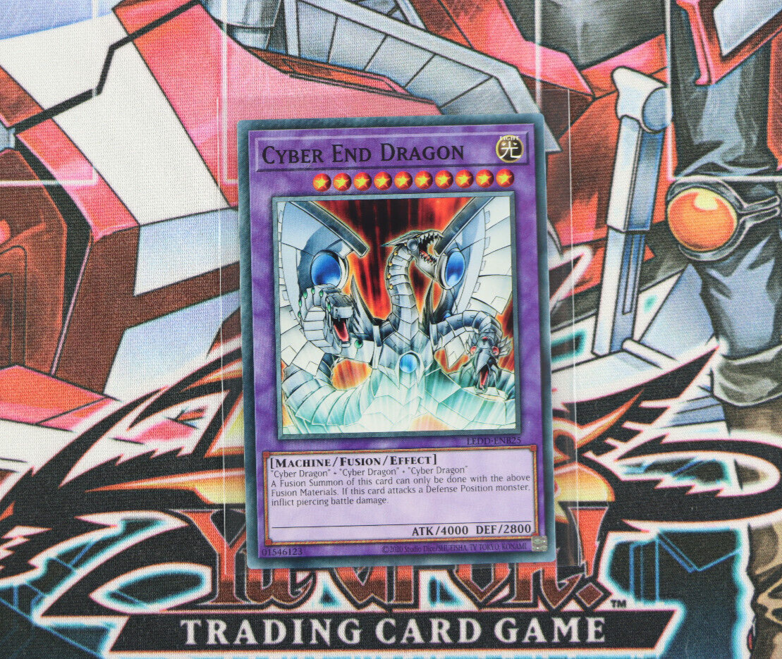cyber end dragon yugioh card YuGiOh Cyber End Dragon LEDD-ENB25 Common
