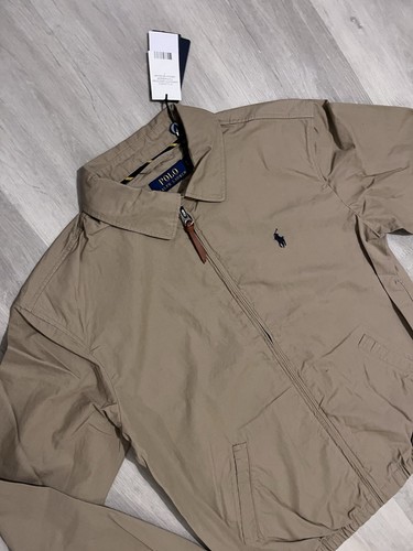 polo ralph lauren Popeline Jacke Luxus Hellbraun Gr. Small - Bild 12 von 17