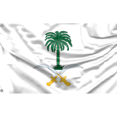 Saudi Arabien Nationalflagge einzigartiges Design, 3x5 Fuß / 90x150 cm Größe, EU Made