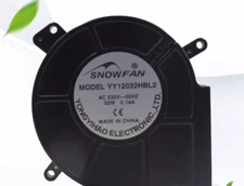 SNOWFAN YY12032HBL2 AC220V 0.14A Blower Cooling Fan