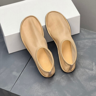 Gauze Women Shoes Spring and Summer New Translucent Flat Breathable Simple
