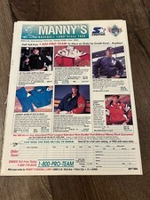 Manny’s Baseball Land Jackets Vintage Ad Photo 8” x 11 Phillies Yankees+
