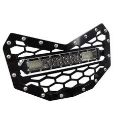 Maverick X3 Front Bumper w/ Mesh Grill & LED Light Bar 2017-2022