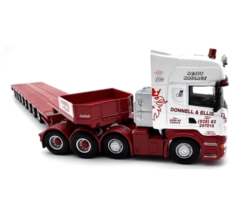 Remolque de carga baja multieje modelo diecast coche de colección ED 1:76 Scania R580 - Imagen 12 de 18