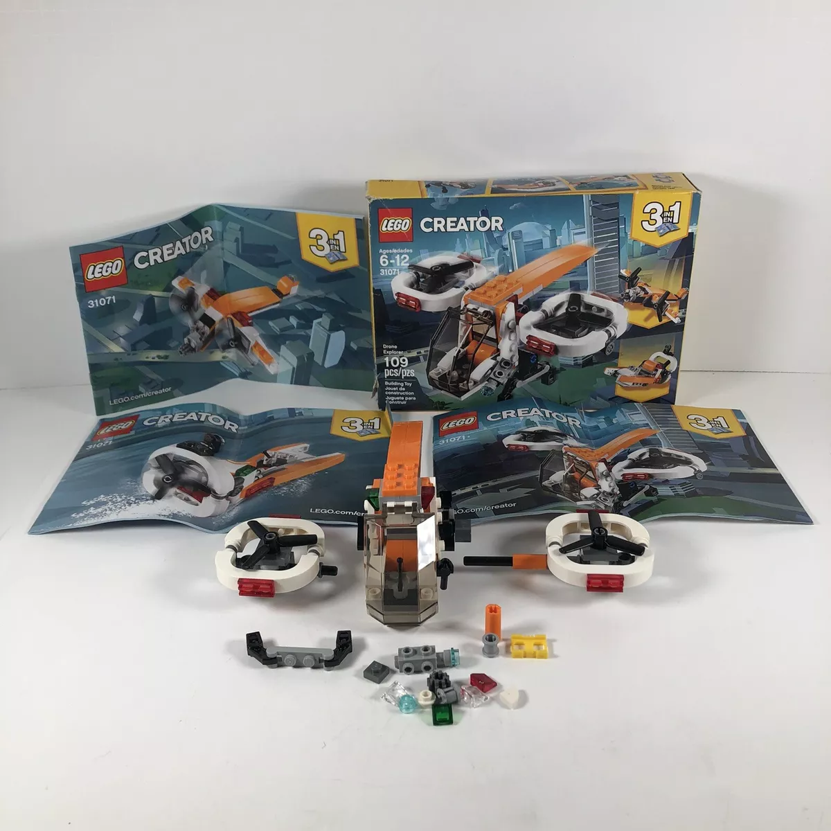 Lego drone hotsell 3 in 1