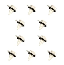 03-12 Range Rover L322 Wind Shield A Pillar Finisher Fastener Retainer Clips x10
