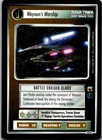 Star Trek CCG TwT Trouble with Tribbles Weyoun's Warship 105R