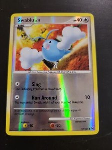 Pokemon Card 2009 Platinum - Swablu 97/127 Reverse Holo