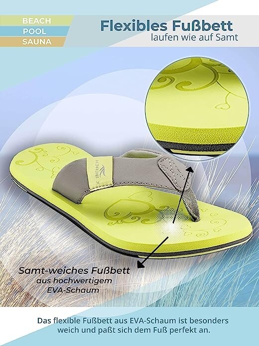 SAOLA Ultrapower Ciabatta Unisex Adulto Flip On con Separatore Punta Suola Solida Taglia UK 7