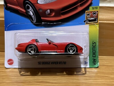 Hot Wheels - 2023 HW Exotics 9/10 '92 Dodge Viper RT/10 236/250