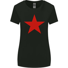 Image of Red Star Army As Worn by Womens Wider Cut T-Shirt