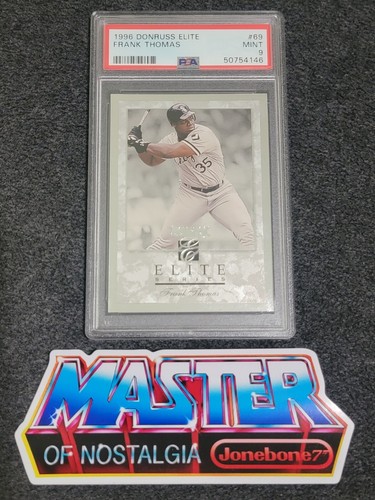 Frank Thomas 1996 DONRUSS ELITE Insert PSA 9 Baseball HOF MLB #69 Hall of Fame