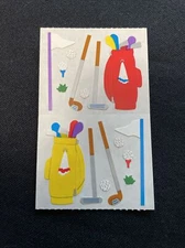 Mrs. Grossman's Golf Stickers Vintage 1980s