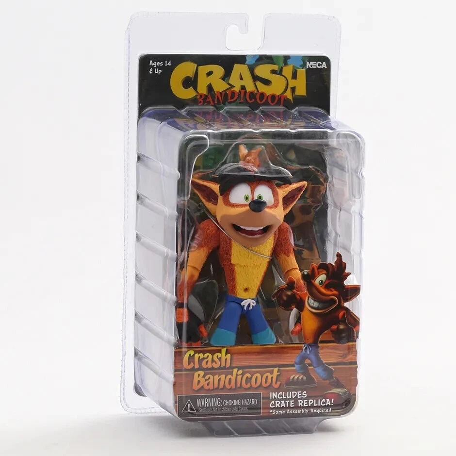 Bandicoot – Figurines De Dessin Animé Crash Neca, Jouets À