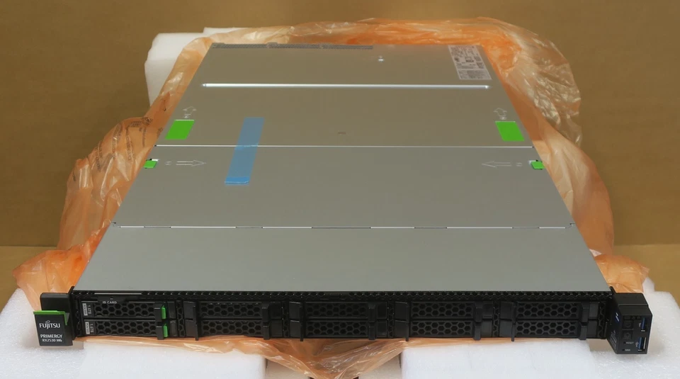 NEW Fujitsu Primergy RX2530 M6 2x Gold 6354 256GB RAM 2x 1.6TB PCIe 10Bay Server - Image 3 of 4